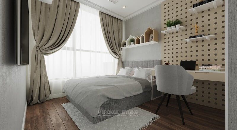 Gợi ý cho bạn mẫu giường ngủ đẹp hiện đại cho những căn hộ có diện tích nhỏ như chung cư, nhà phố